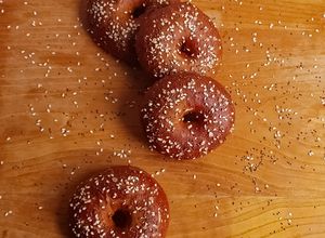 Foto di Bagels-bretzel rustici