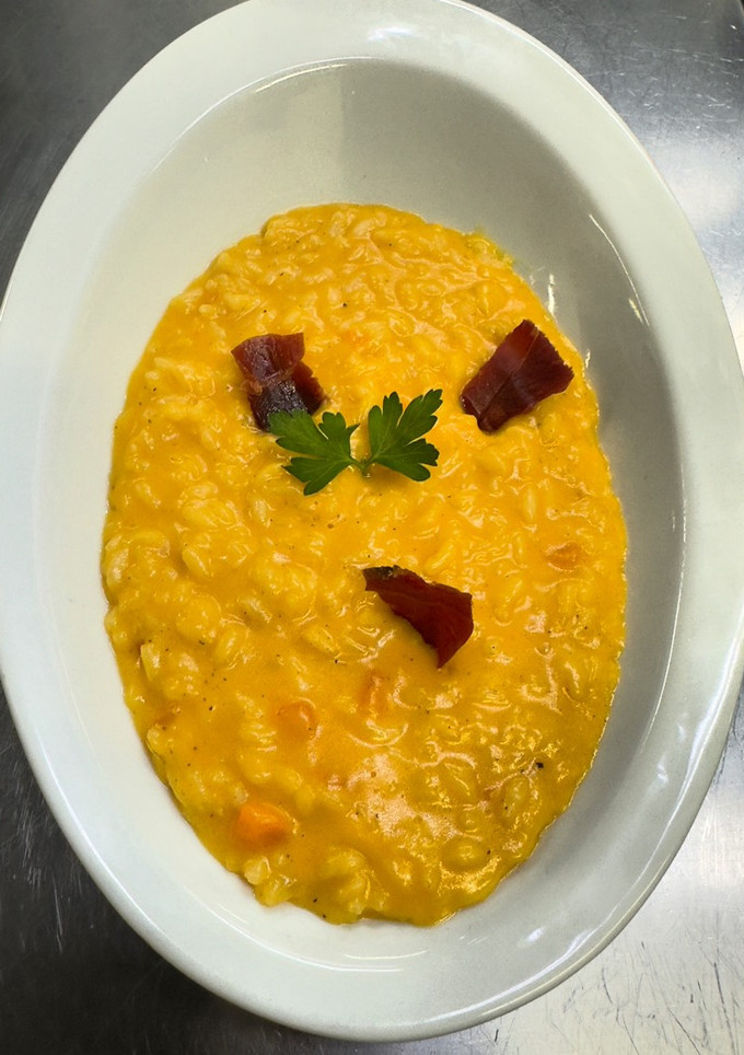 Una foto de Risotto de Calabaza 🎃