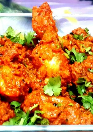 A picture of Chicken Lapeta Dhaba style.