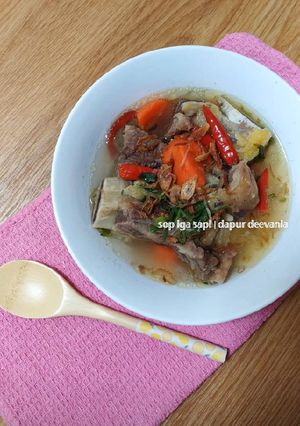 Foto resep Sop iga sapi