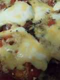Rodajas de calabaza ala mozzarella al horno manjar