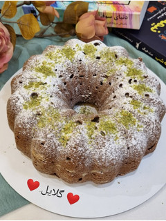 عکسی از دستور کیک پنیری شکلاتی 😋(بدون شیر)