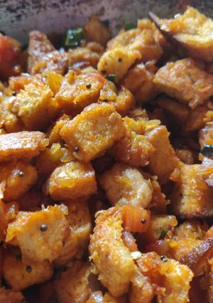 ब्रेड उपमा (bread upma recipe in Hindi) रेसिपी मुख्य फोटो