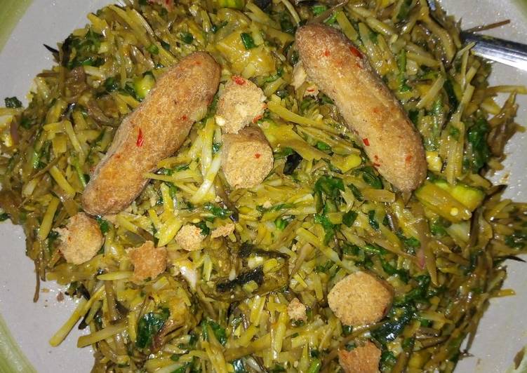 creative Ugba and abacha Recipe | Quick Way to make Ugba and abacha step by step