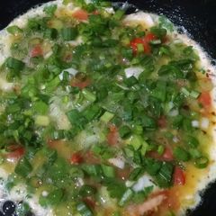A picture of Green Hara bhara Omlet.
