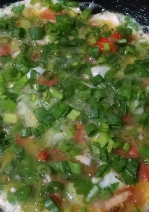 A picture of Green Hara bhara Omlet.