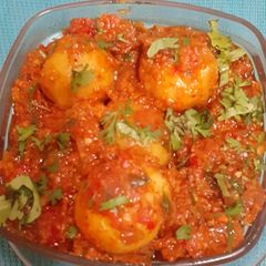 A picture of Titillating Kathiawadi Lasaniya Bateti.