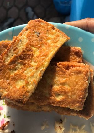 Foto resep Roti goreng telur kejuSnack sehat simple untuk keluarga