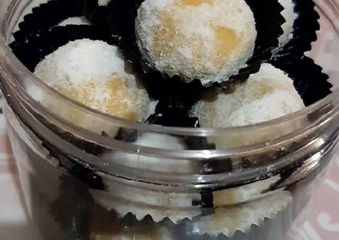 Kue Putri Salju Keju lumer anti gagal