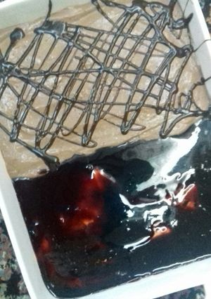 صورة لوصفة حلى طبقات نص ونص