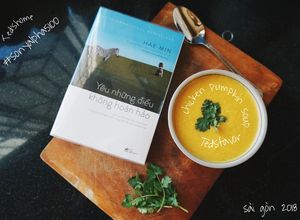 Hình của món Soup bí đỏ ức gà (Eat clean).