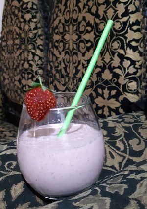 Foto resep Strawberry Smoothies