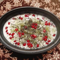 A picture of Cucumber Raita.