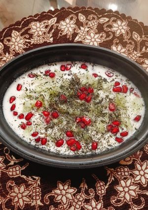A picture of Cucumber Raita.