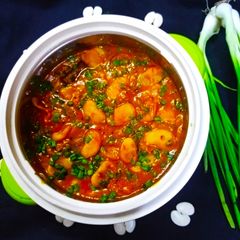 A picture of Butter Beans Curry.