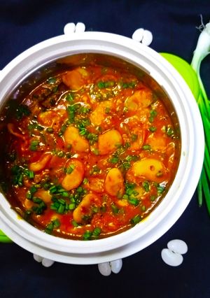 A picture of Butter Beans Curry.