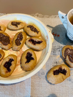 Une photo de Petites madeleines chocolat sans gluten