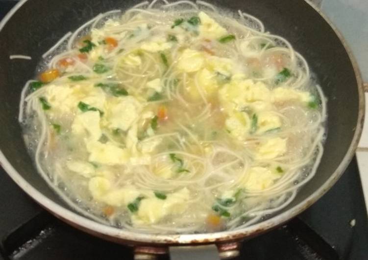 makanan Sup misoa simple batita Jadi, Bikin Ngiler