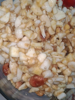 A picture of Fruit chat with Nuts.