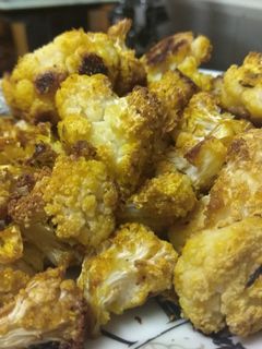 Una foto de Coliflor especiada al horno