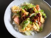 A picture of iceberg lettuce leaves