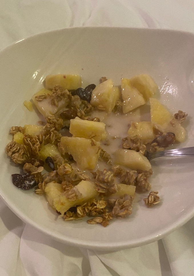 Una foto de Desayuno tico liviano