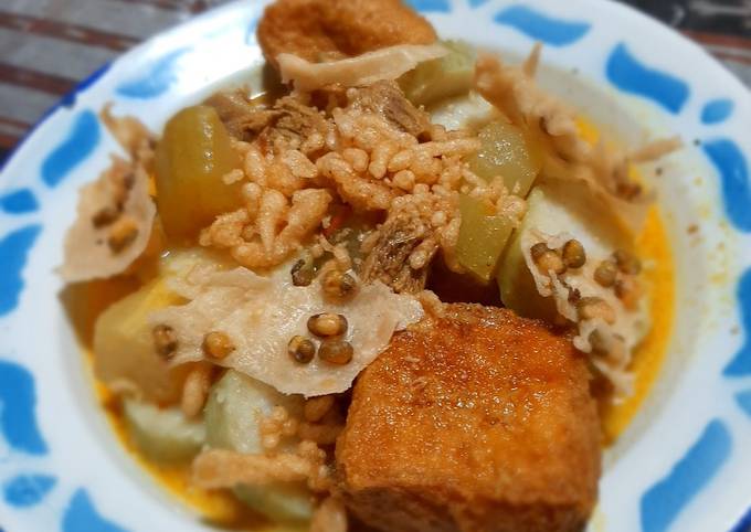 Anti Ribet, Buat Sayur labu tahu sumedang (lontong rebo wekasan) Istimewa