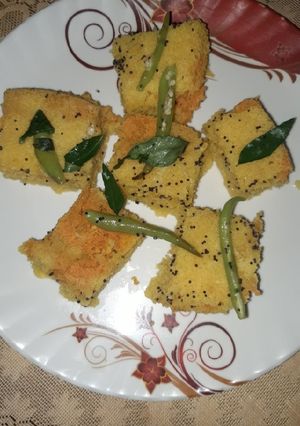 ढोकला रेसिपी मुख्य फोटो