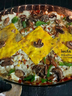 عکسی از دستور گراتن پاستا (ماکارونی پنیری) 🍝