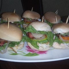 A picture of Mini burger.