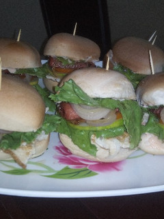 A picture of Mini burger.