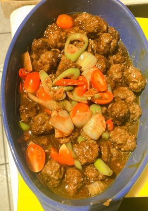 Foto resep Tumis bola2 daging