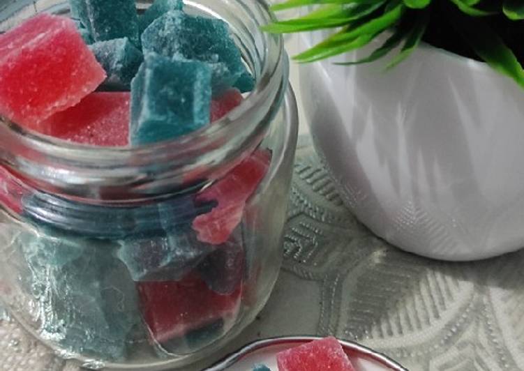 Resep masakan Jelly Warna-warni | Resep Bumbu Jelly Warna-warni Yang Enak Dan Lezat