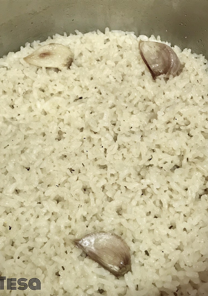 Una foto de Arroz blanco en 7 minutos de olla exprés