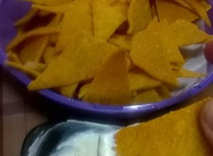 Una foto de Nachos caseros