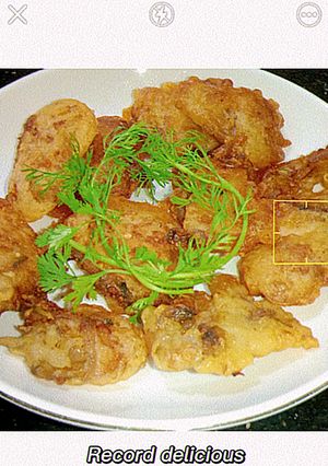Hình của món Cá trắm chiên giòn.