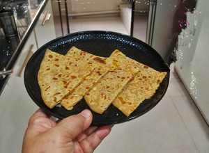 A picture of Sattu Paratha.