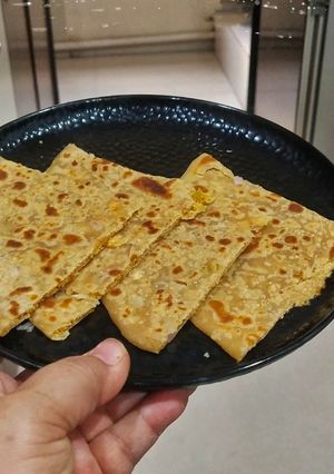 A picture of Sattu Paratha.
