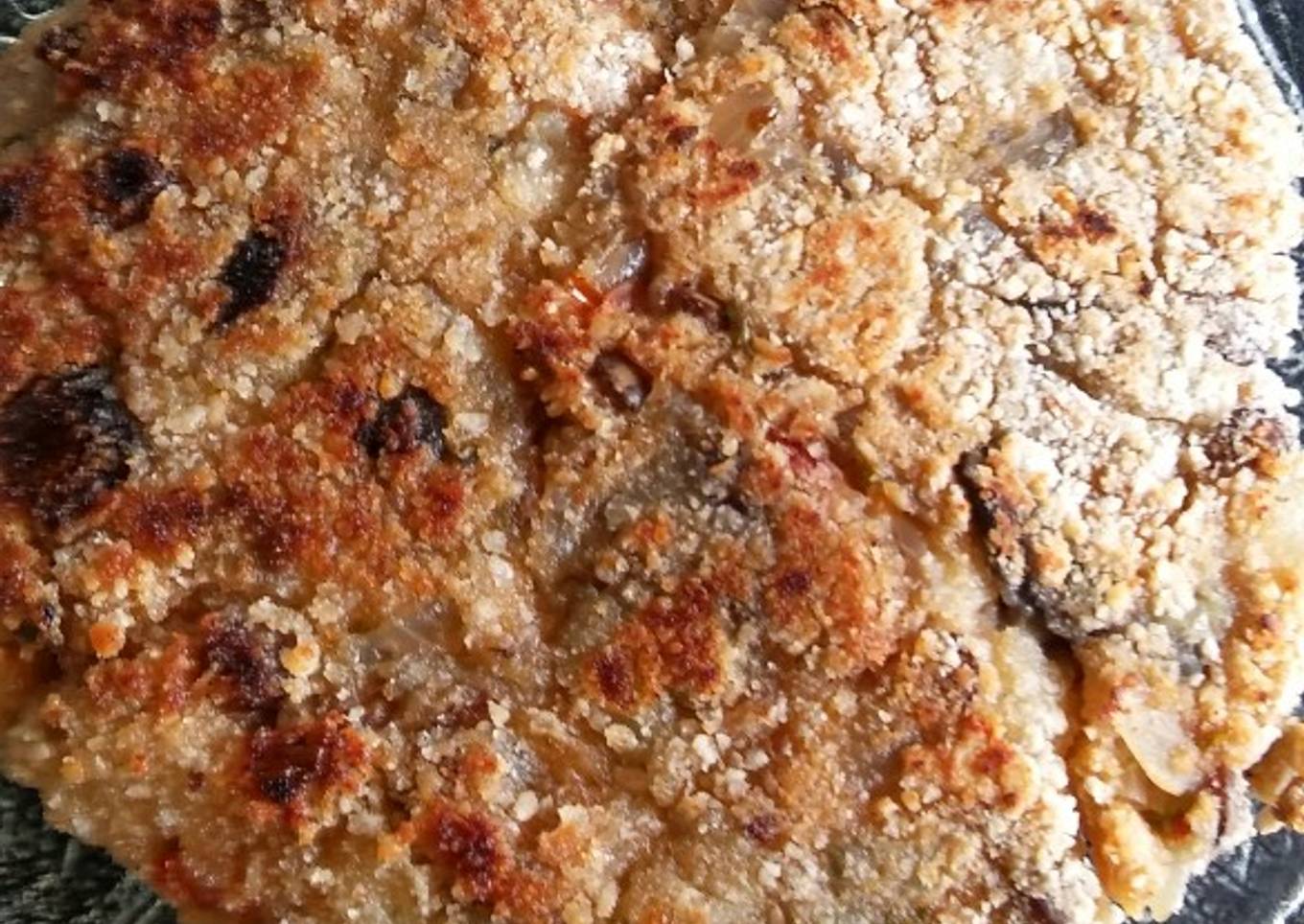 Hamburguesa de berenjena