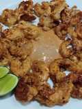 Camarones rebozados