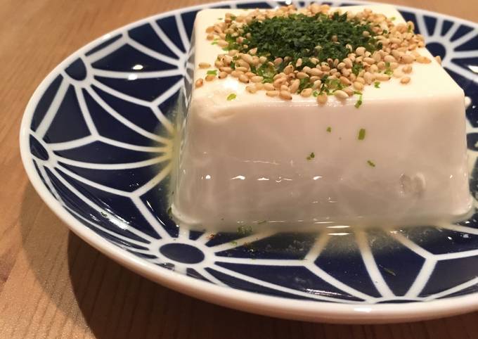 Healthy! Tofu with sesame!Japanese Recipe