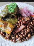 Seco de pollo a la norteña con frijol de palo👍🇵🇪