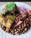 Seco de pollo a la norteña con frijol de palo👍🇵🇪