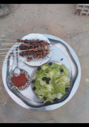 صورة لوصفة مشاوي على الفحم