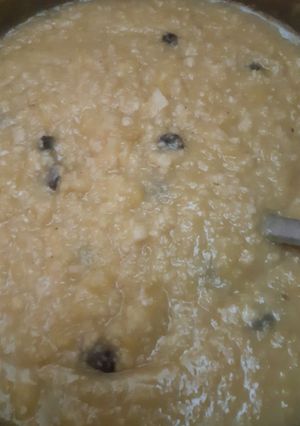 Una foto de Dulce de coco, batata y leche