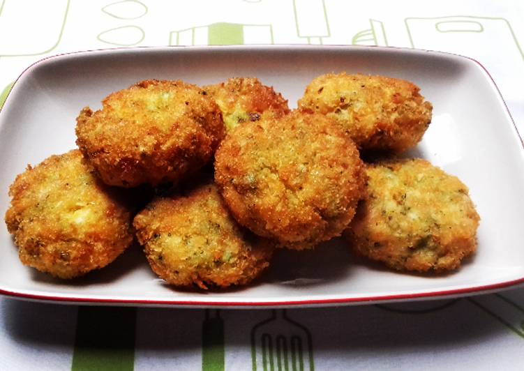 Langkah Mudah untuk Membuat Simple Chicken Broccoli Nugget | Nuget Ayam Brokoli, Menggugah Selera