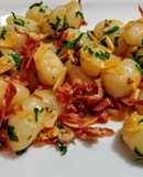 ÑOQUIS🍝al Burro, con Perejil🌿al Ajillo...!