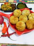 Stuffed bati & chokha