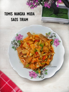 Foto resep Tumis nangka muda saos tiram