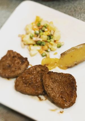 Hình của món Beafsteak - Bít Tết 10 phút :D healthy.